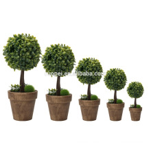Planta artificial - Planta artificial barata de bonsai em vasos para uso doméstico e ao ar livre. Decoração de escritório e sala de estar
